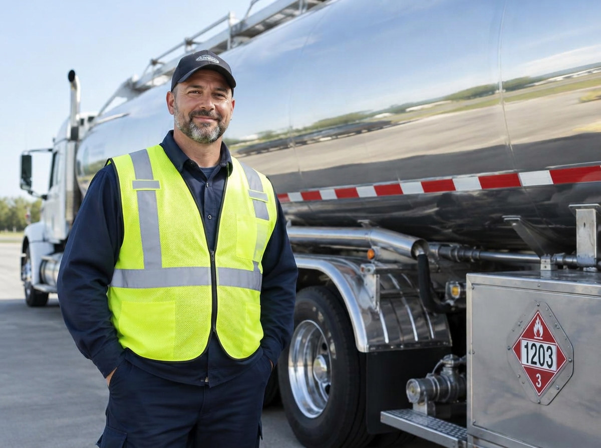 Evermark tanker driver